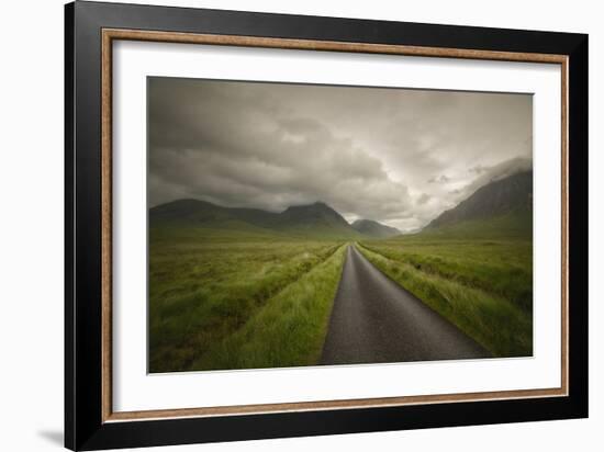 The Road To Highlands-Philippe Manguin-Framed Photographic Print