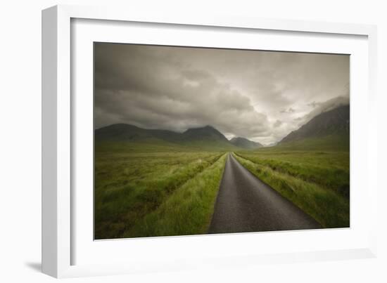 The Road To Highlands-Philippe Manguin-Framed Photographic Print