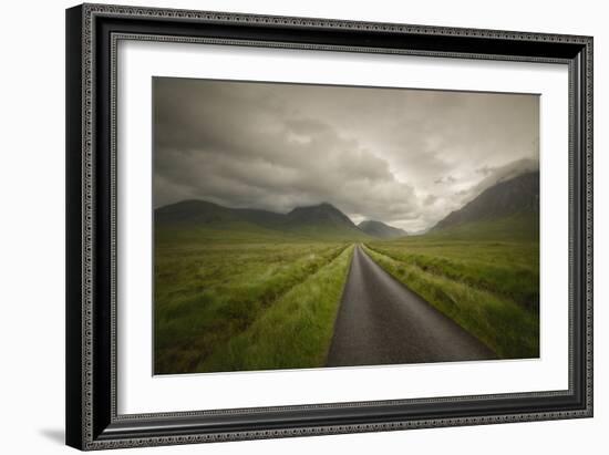 The Road To Highlands-Philippe Manguin-Framed Photographic Print