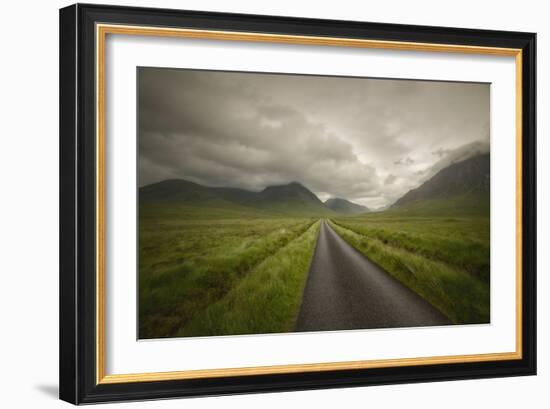 The Road To Highlands-Philippe Manguin-Framed Photographic Print