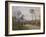 The Road to Louveciennes, 1870-Camille Pissarro-Framed Giclee Print