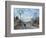 The Road to Louveciennes, 1872-Camille Pissarro-Framed Giclee Print