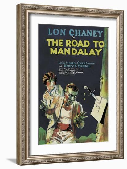 The Road to Mandalay-null-Framed Art Print