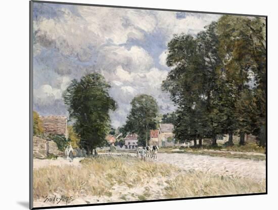 The Road to Marly-Le-Roi-Alfred Sisley-Mounted Giclee Print