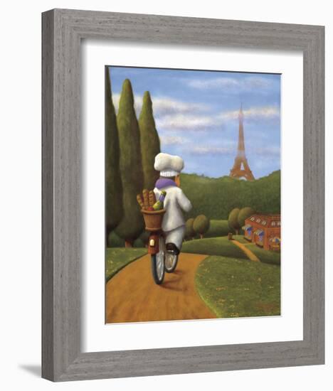 The Road to Paris-Bryan Ubaghs-Framed Giclee Print