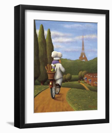 The Road to Paris-Bryan Ubaghs-Framed Giclee Print