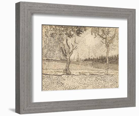 The Road to Tarascon, 1888-Vincent van Gogh-Framed Art Print