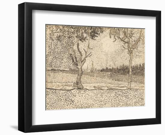 The Road to Tarascon, 1888-Vincent van Gogh-Framed Art Print