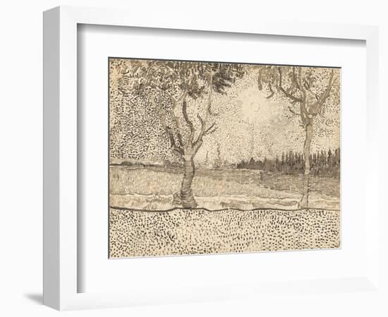 The Road to Tarascon, 1888-Vincent van Gogh-Framed Art Print