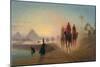 The Road to the Pyramids-Charles Theodore Frere-Mounted Giclee Print