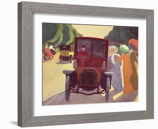 The Road with Acacias, 1908-Roger de La Fresnaye-Framed Giclee Print