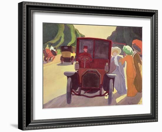 The Road with Acacias, 1908-Roger de La Fresnaye-Framed Giclee Print