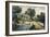 The Roadside Mill-Currier & Ives-Framed Giclee Print