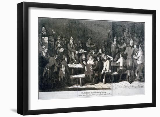 The Robbing Hood Debating Society, 1809-Samuel de Wilde-Framed Giclee Print