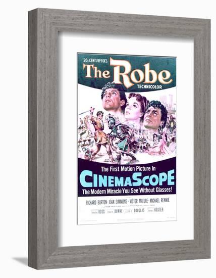 The Robe - Movie Poster Reproduction-null-Framed Photo