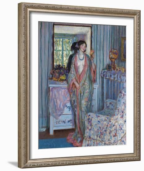 The Robe-Frederick Carl Frieseke-Framed Art Print