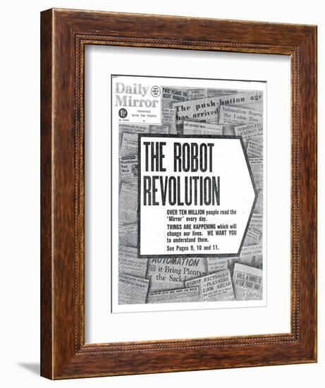 The Robot Revolution-null-Framed Photographic Print