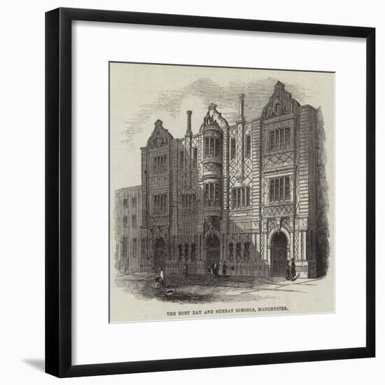 The Roby Day and Sunday Schools, Manchester-null-Framed Giclee Print