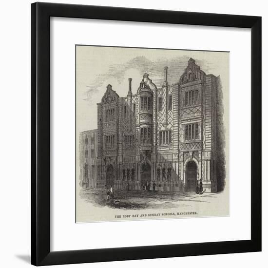 The Roby Day and Sunday Schools, Manchester-null-Framed Giclee Print