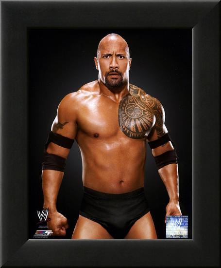 The Rock 2011 Posed-null-Framed Photographic Print