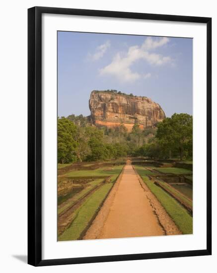 The Rock Fortress of Sigiriya (Lion Rock), Unesco World Heritage Site, Sri Lanka, Asia-Gavin Hellier-Framed Photographic Print