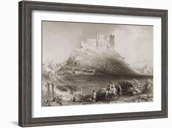 The Rock of Cashel, County Tipperary, Ireland. from 'scenery and Antiquities of Ireland' by…-William Henry Bartlett-Framed Giclee Print