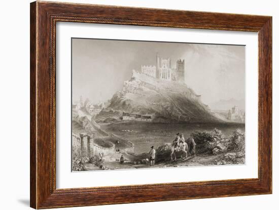 The Rock of Cashel, County Tipperary, Ireland. from 'scenery and Antiquities of Ireland' by…-William Henry Bartlett-Framed Giclee Print
