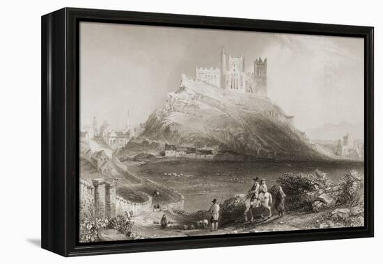 The Rock of Cashel, County Tipperary, Ireland. from 'scenery and Antiquities of Ireland' by…-William Henry Bartlett-Framed Premier Image Canvas