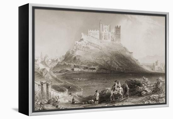 The Rock of Cashel, County Tipperary, Ireland. from 'scenery and Antiquities of Ireland' by…-William Henry Bartlett-Framed Premier Image Canvas
