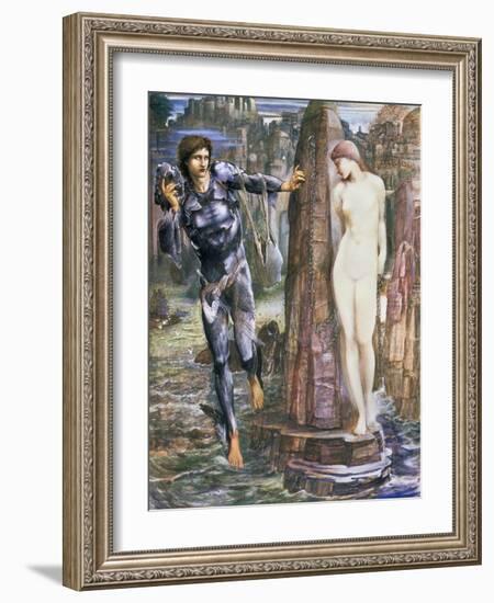 The Rock of Doom, C.1876-Edward Burne-Jones-Framed Giclee Print