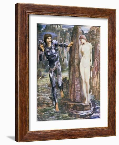 The Rock of Doom, C.1876-Edward Burne-Jones-Framed Giclee Print