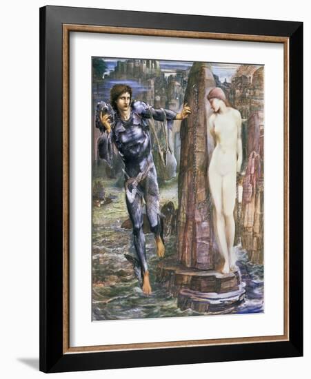 The Rock of Doom, C.1876-Edward Burne-Jones-Framed Giclee Print