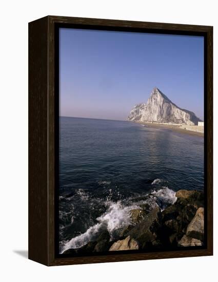 The Rock of Gibraltar, Mediterranean-Charles Bowman-Framed Premier Image Canvas