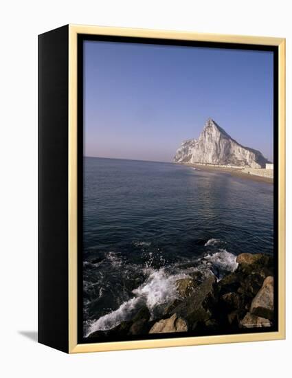 The Rock of Gibraltar, Mediterranean-Charles Bowman-Framed Premier Image Canvas