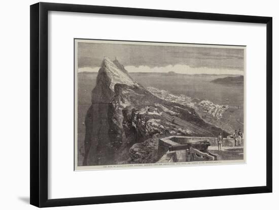 The Rock of Gibraltar-null-Framed Giclee Print