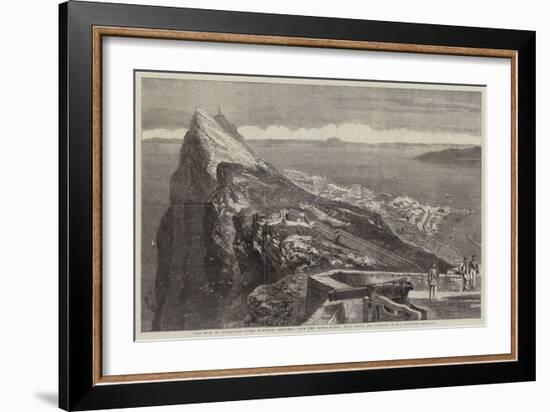 The Rock of Gibraltar-null-Framed Giclee Print