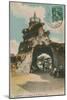 The Rock of the Blessed Virgin in Biarritz, France. Postcard Sent in 1913-French Photographer-Mounted Giclee Print