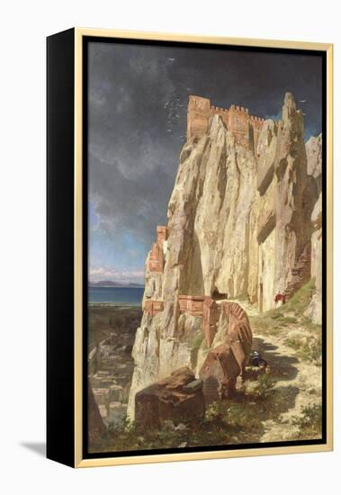 The Rock of Vann, Kurdistan, 1901-Jules Joseph Augustin Laurens-Framed Premier Image Canvas