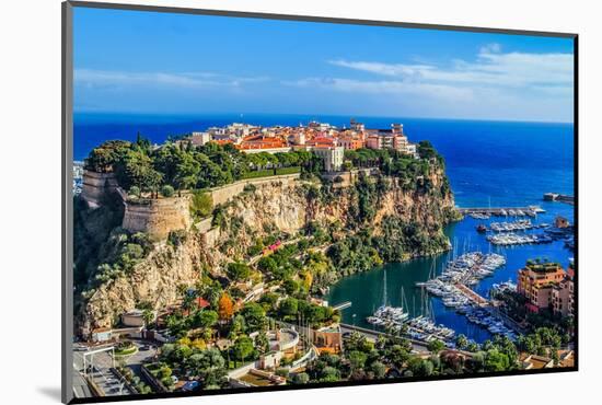 The Rock The City Of Principaute Of Monaco And Monte Carlo In The South Of France-OSTILL-Mounted Photographic Print