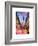 The Rockefeller Center with Christmas Decoration at Nightfall-Philippe Hugonnard-Framed Art Print