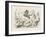 The Rocking-Horse Fly-John Tenniel-Framed Art Print