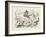 The Rocking-Horse Fly-John Tenniel-Framed Art Print