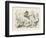 The Rocking-Horse Fly-John Tenniel-Framed Art Print