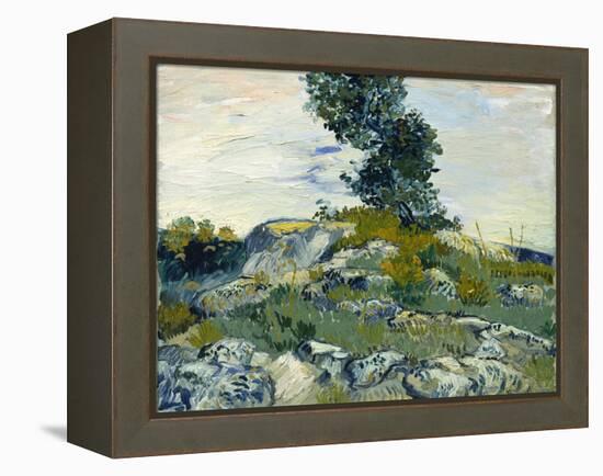 The Rocks, 1888-Vincent van Gogh-Framed Premier Image Canvas