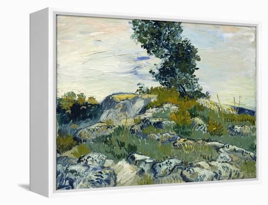 The Rocks, 1888-Vincent van Gogh-Framed Premier Image Canvas