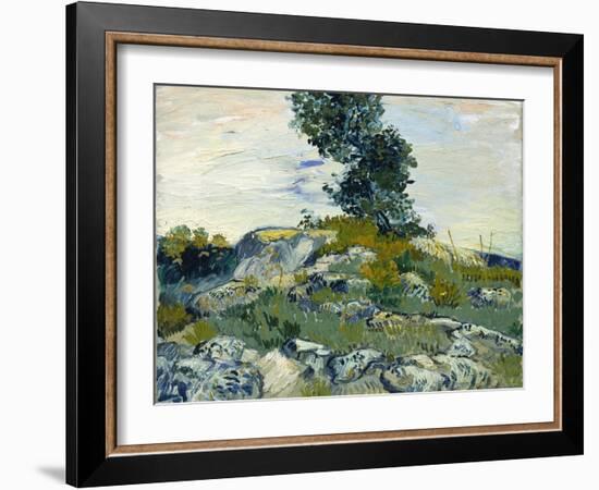 The Rocks, 1888-Vincent van Gogh-Framed Giclee Print