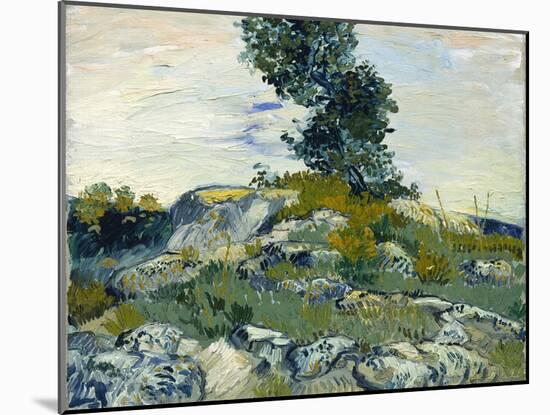 The Rocks, 1888-Vincent van Gogh-Mounted Giclee Print