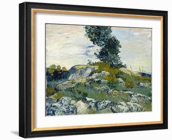 The Rocks, 1888-Vincent van Gogh-Framed Giclee Print