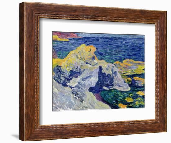 The Rocks at Antheor (Var) 1900 (Oil on Canvas)-Louis Valtat-Framed Giclee Print