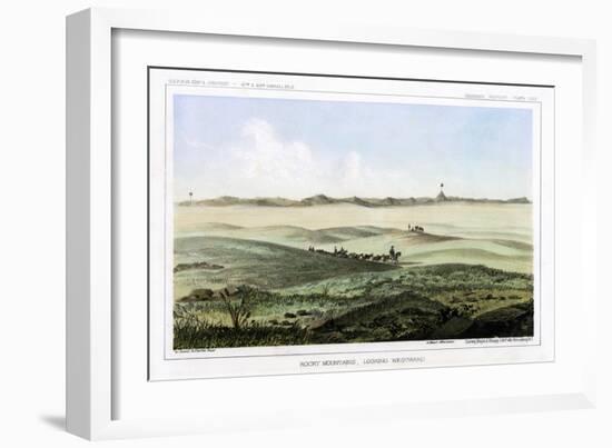 The Rocky Mountains, Looking Westward, USA, 1856-John Mix Stanley-Framed Giclee Print